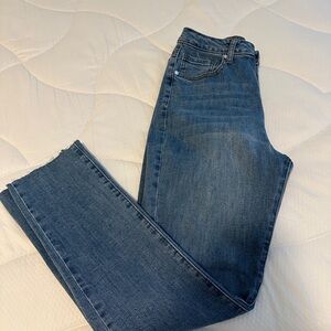 Forever 21 Blue Straight Leg Jeans